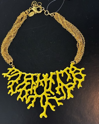 Gold chain necklace with - chain,