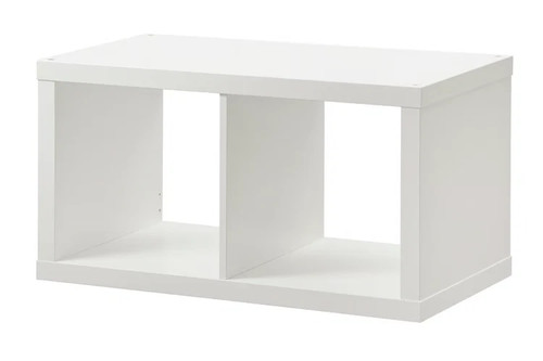 Ikea kallax white shelving - kallax,
