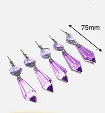 5 X K9 CHANDELIER CRYSTALS