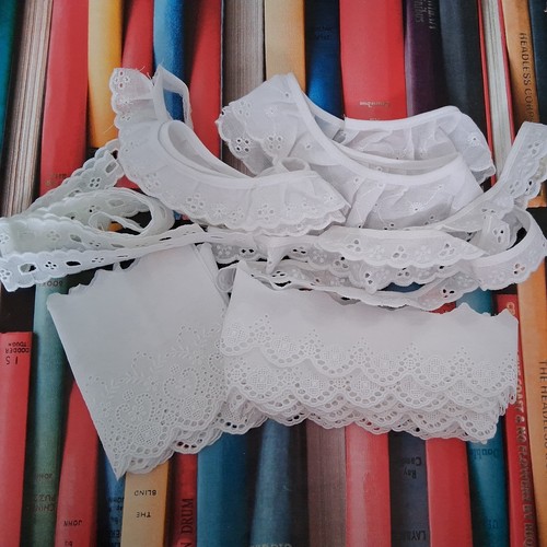 Mixed bundle white broderie - bundle, of