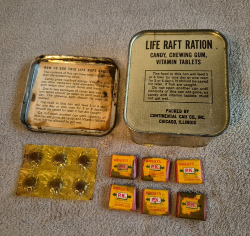 Ww2 life raft ration - raft,