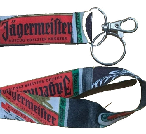Jagermeister lanyard keychain - jagermeister,