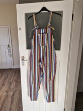 Lucy & Yak Striped Dungarees