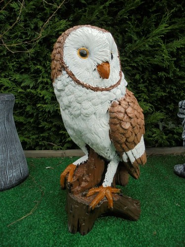 Barn owl garden - owl, ornament