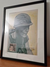 THE SMITHS Original framed promo ad poster.1985.A3.Frame size 53cm x 43cm 