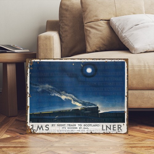 Vintage style english - english, railway