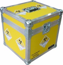 Back To The Future Nike Mags Case Radioactive Plutonium Prop Box Movie Replica