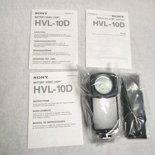 Sony HVL-10D Battery Video