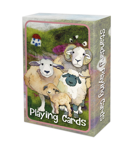 Emma ball playing - ball, cards