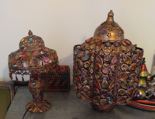 Set large tiffany style - x,