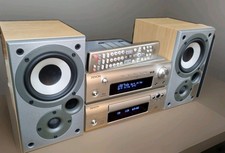 Denon DRA-F102 DAB & DCD-F102 CD.& SC-M5K speakers FREE BLUETOOTH. & Remote No99