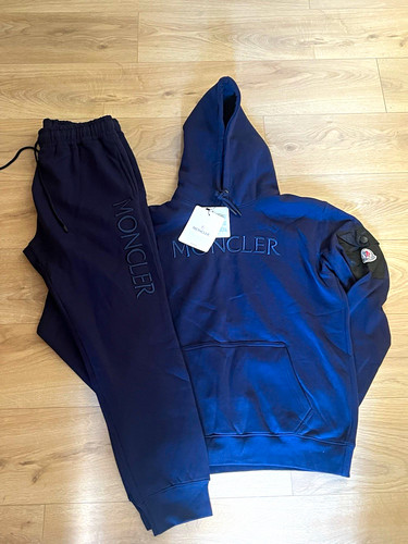 Moncler navy 2pc hooded - moncler,