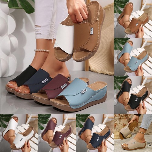 Womens summer wedge heel - womens,