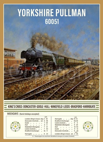 The yorkshire pullman steam - yorkshire,