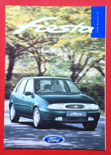 1996 FORD FIESTA Sales Brochure - Ghia X Si LX Encore Colours Motorsport MINT