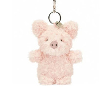 Jellycat Little Pig Bag Charm Key ring Keychain Soft Pink Piglet Plush Toy