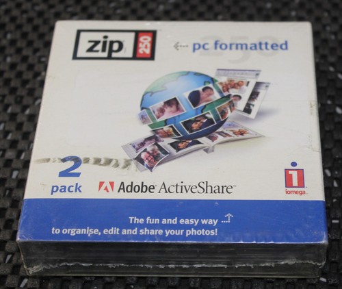 Iomega zip 250 formatted - pc,