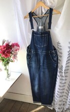 Fat Face Denim Dungarees Size