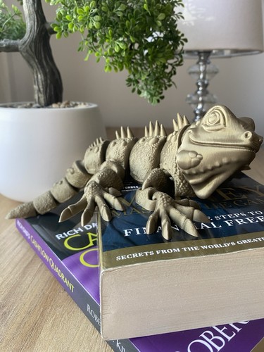 Printed articulated iguana - articulated,
