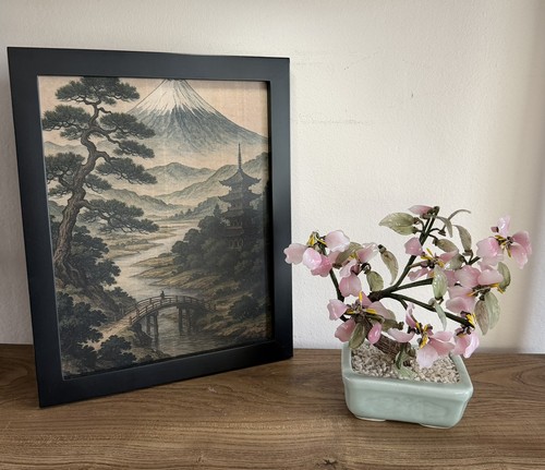 Lovely chinese glass bonsai - lovely,