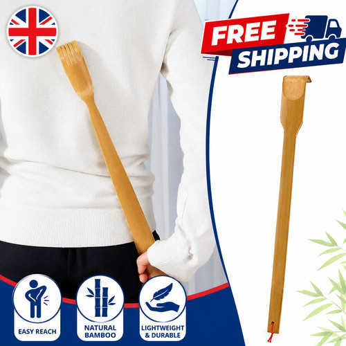 Bamboo back scratcher wood - scratcher,