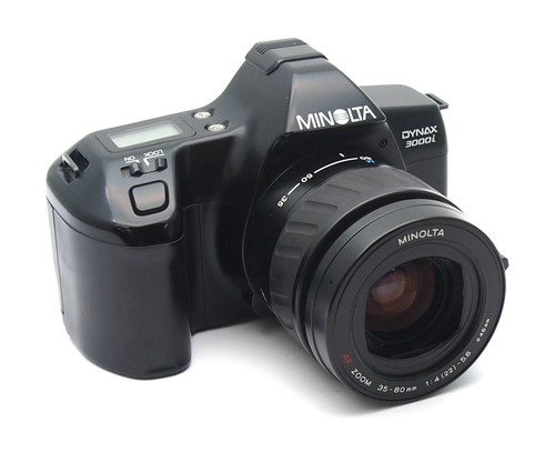 Minolta dynax 3000i 35mm slr - minolta,