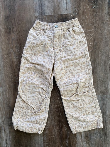 Cakewalk tan floral pants girl - cakewalk,