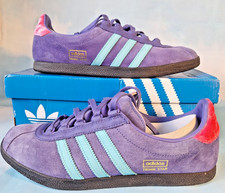 ADIDAS ORIGINALS TRIMM STAR MARK EVANS THE LOST ONES TRAINERS SIZE 9.5 , PURPLE