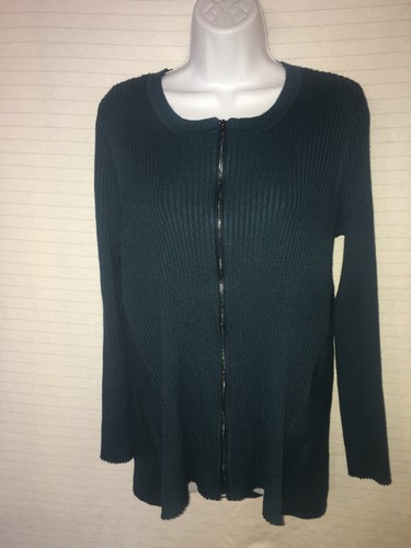 Love scarlet knit zip - zip, front