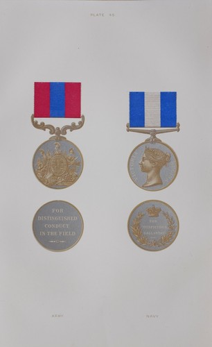 1897 medals print - 1897,