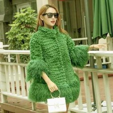 Women 100% Real Mongolia Lamb