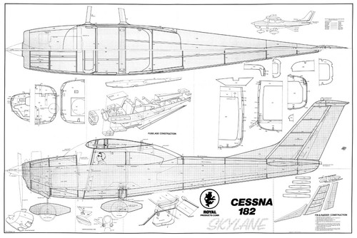 Marutaka royal cessna 182 - royal,