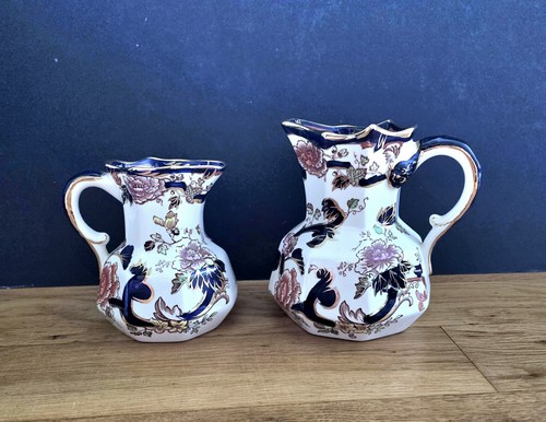 Pair mason ironstone - pair,