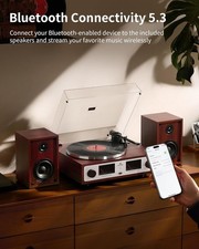 Bluetooth HiFi Turntable with