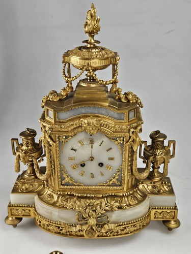 Rare large french marble and - rare,