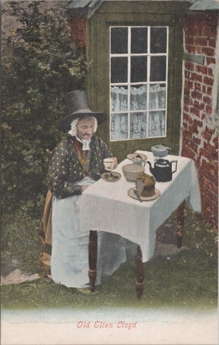 Fashion postcard llanrwst - postcard:,