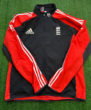 England Cricket 2011 Navy Adidas Tracksuit Top Jacket | Adult Extra Large XL 2