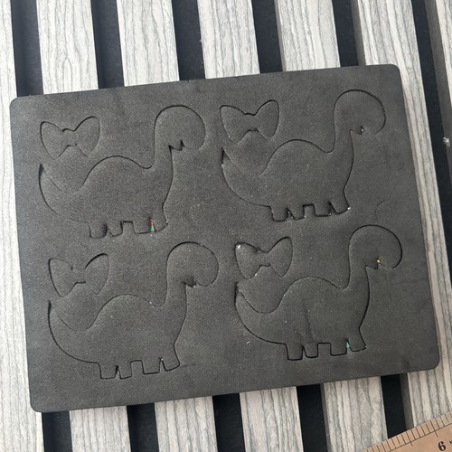 Dinosaur wooden cutting die - dinosaur,