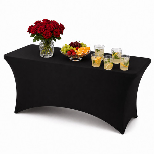 2pack 6ft spandex table cover - 2pack,,