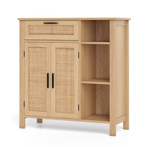 Costway wooden buffet - costway,
