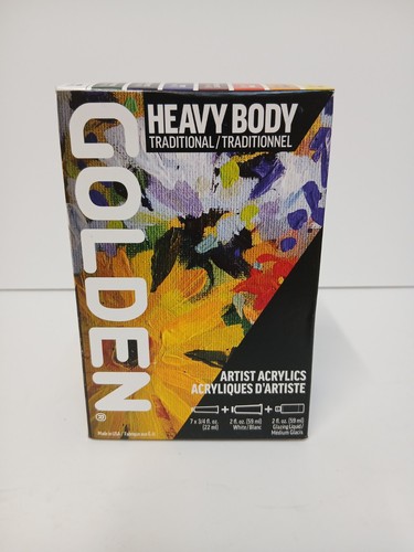 Golden heavy body - golden, acrylic