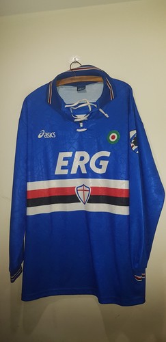 Sampdoria rare match worn - sampdoria,