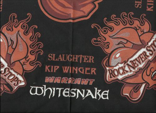 Whitesnake rock never stops - rock,
