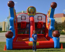 Inflatable basketball hoop - inflatable,