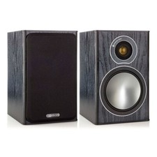 Monitor Audio Bronze 1 Speaker Cabinet in Black (One Of / No Electronics)