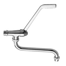 Long Lever Chrome Wall Mounted