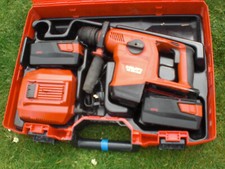Hilti TE30A 36v SDS 2x 5.2 Batteries Drill Chisel Action breaker TE 30 A