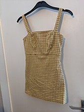 Hollister Yellow Gingham