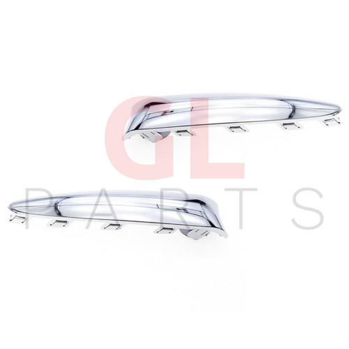 Front bumper side chrome - bumper,