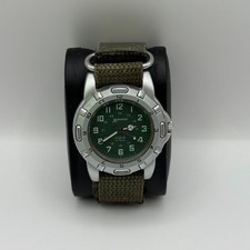 Sekonda Xpose 50 Metres Men’s Quartz Watch Green Dial Working New Battery 39mm